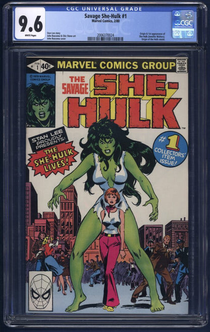 Savage She-Hulk #1  CGC 9.6  Origin & 1st appearance of She-Hulk