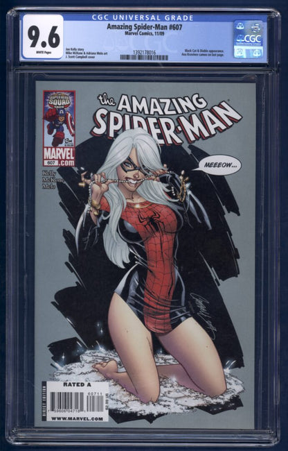 Amazing Spider-Man #607  CGC 9.6