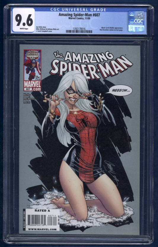 Amazing Spider-Man #607  CGC 9.6
