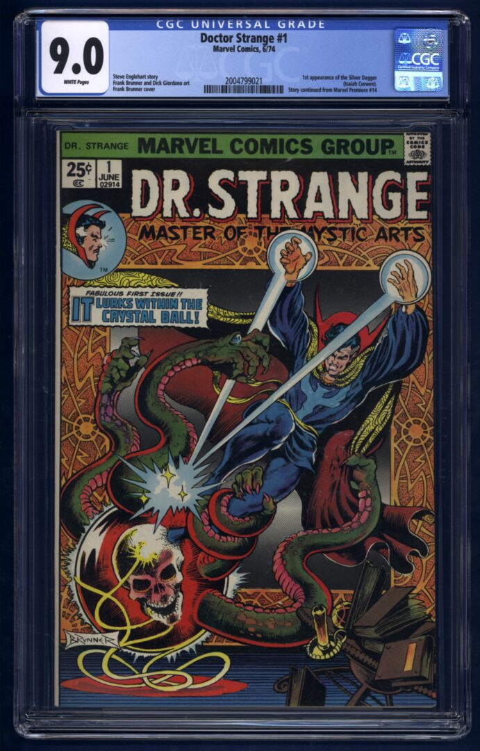 Doctor Strange #1  CGC 9.0  1st appearance of Silver Dagger