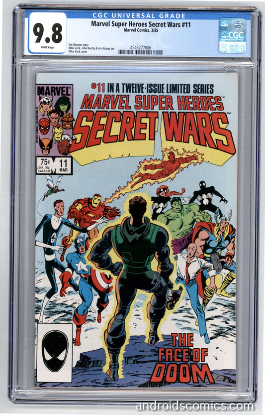 Marvel Super Heroes Secret Wars #11  CGC 9.8