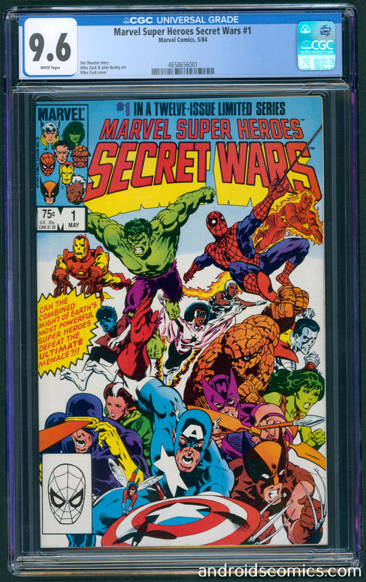 Marvel Super Heroes Secret Wars #1  CGC 9.6