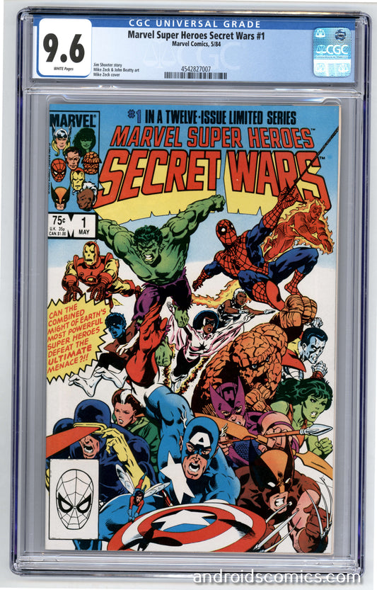 Marvel Super Heroes Secret Wars #1  CGC 9.6