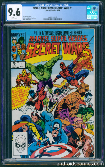 Marvel Super Heroes Secret Wars #1  CGC 9.6