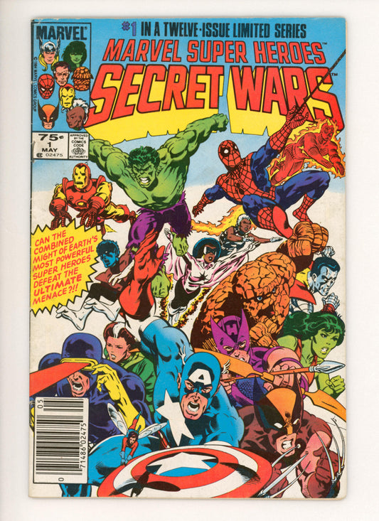 Marvel Super Heroes Secret Wars #1   VG+