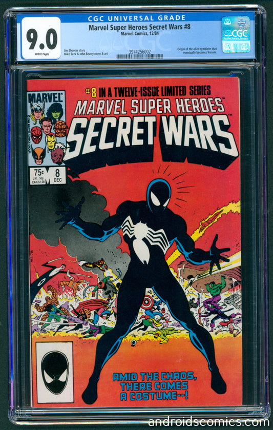 Marvel Super Heroes Secret Wars #8 CGC 9.0