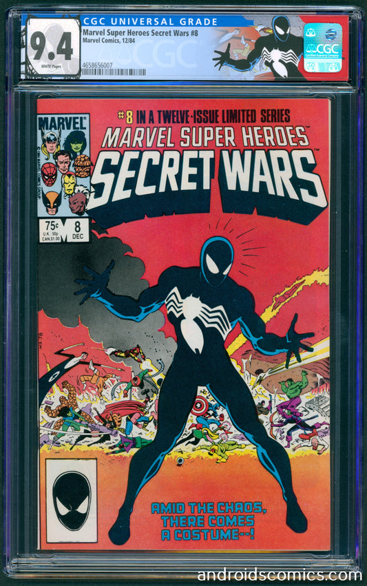 Marvel Super Heroes Secret Wars #8  CGC 9.4