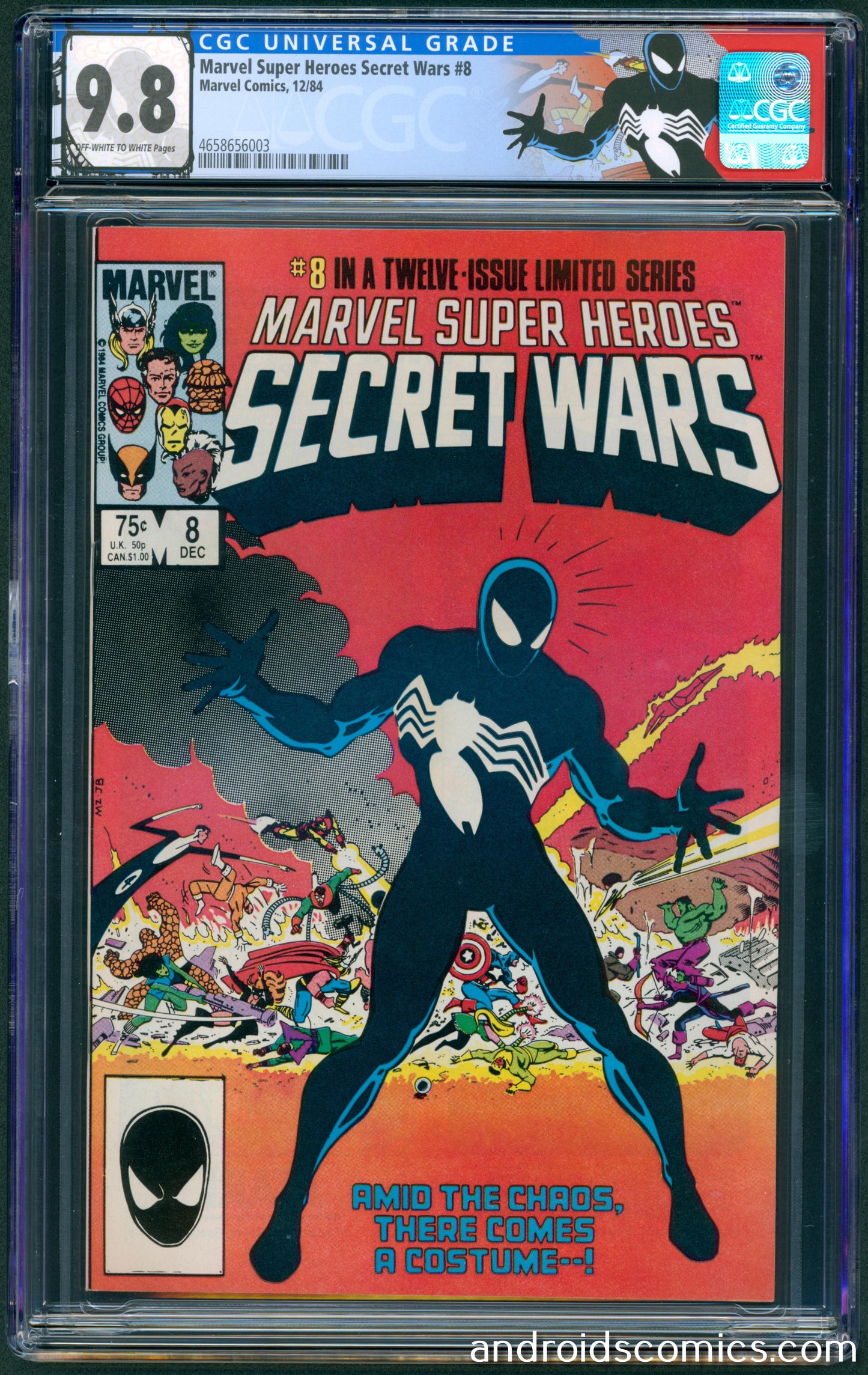 Marvel Super Heroes Secret Wars #8  CGC 9.8