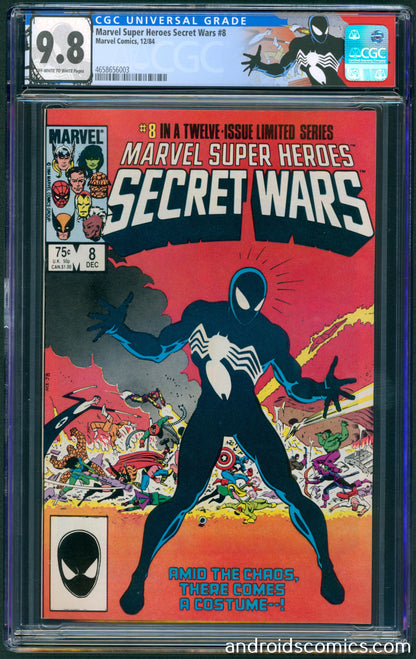 Marvel Super Heroes Secret Wars #8  CGC 9.8