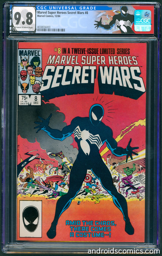 Marvel Super Heroes Secret Wars #8  CGC 9.8
