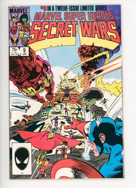 Marvel Super Heroes  Secret Wars #9  NM-