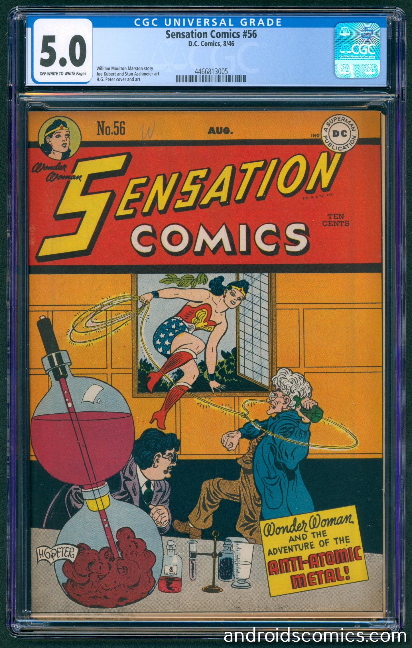 Sensation Comics #56  CGC 5.0