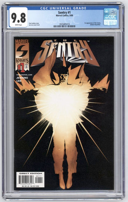 Sentry #1  CGC 9.8  1st appearance of the Sentry