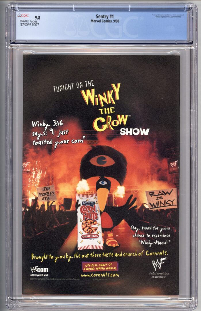 Sentry #1  CGC 9.8  1st appearance of the Sentry