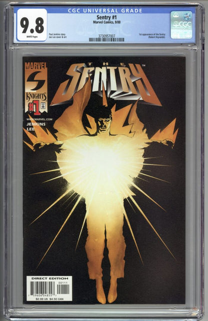 Sentry #1  CGC 9.8  1st appearance of the Sentry