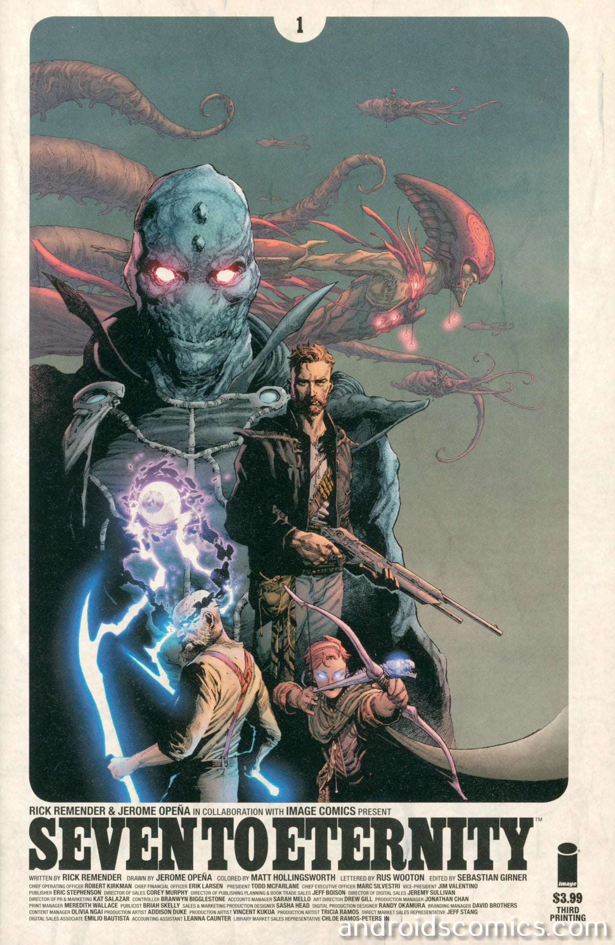 Seven To Eternity #1 3rd Printing