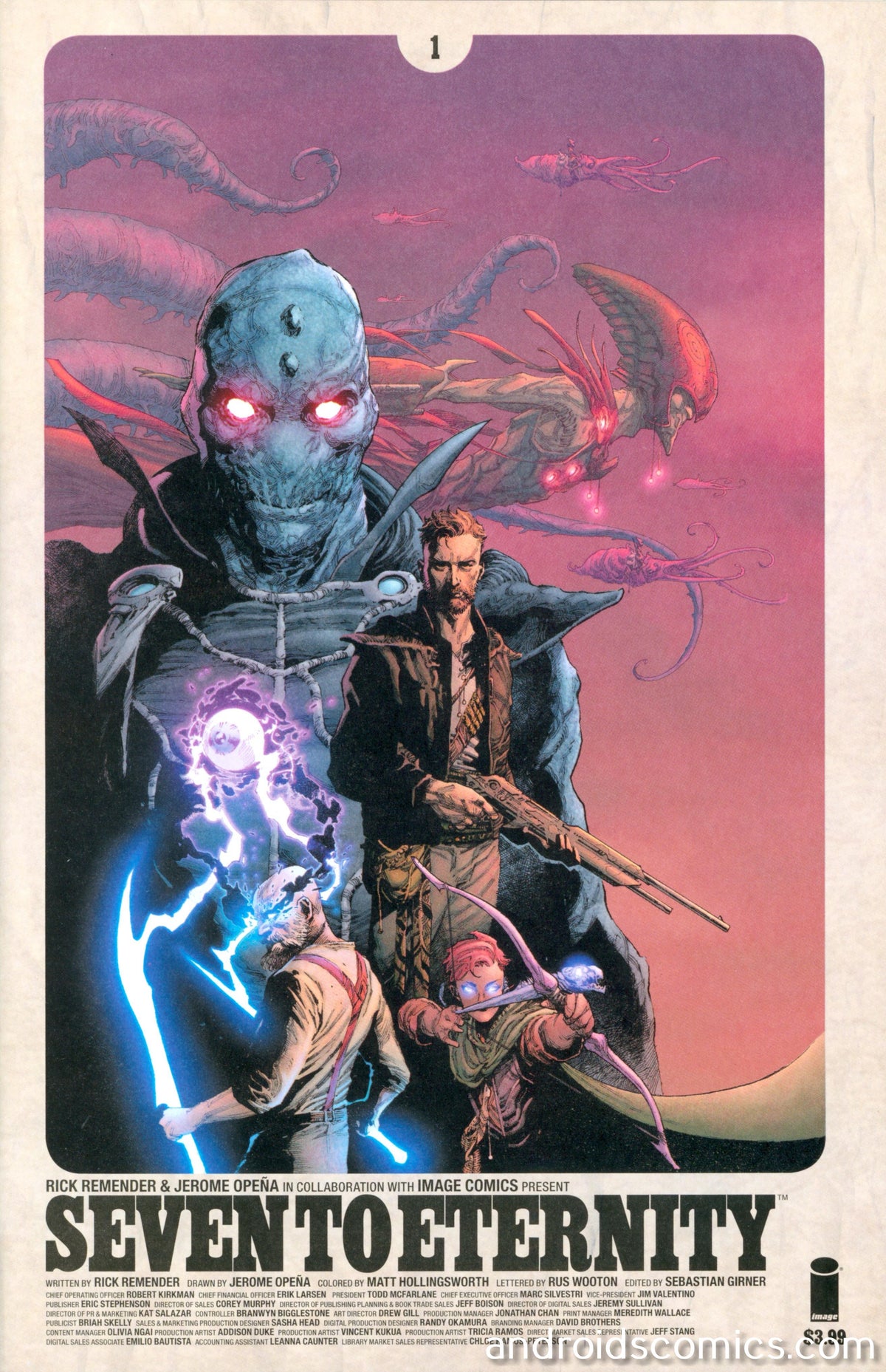 Seven To Eternity #1 Cover A Opena & Hollingsworth (Mature)