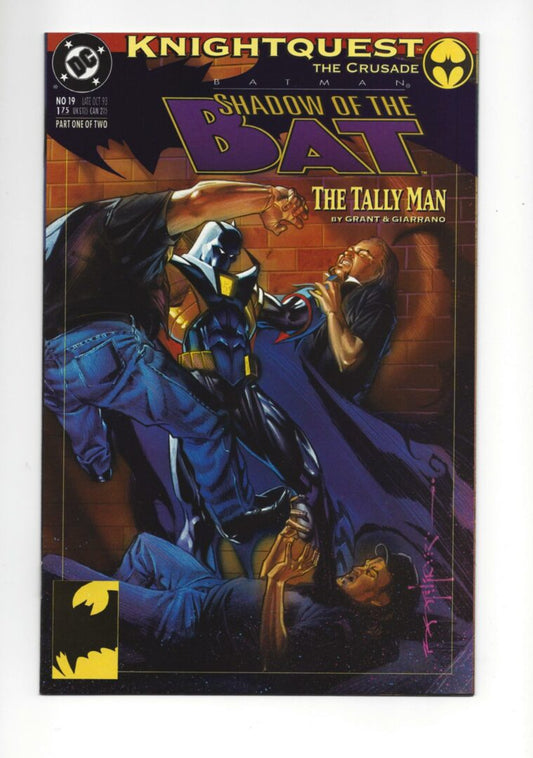 Batman Shadow of the Bat #19  VF  1st appearance of the Tally Man