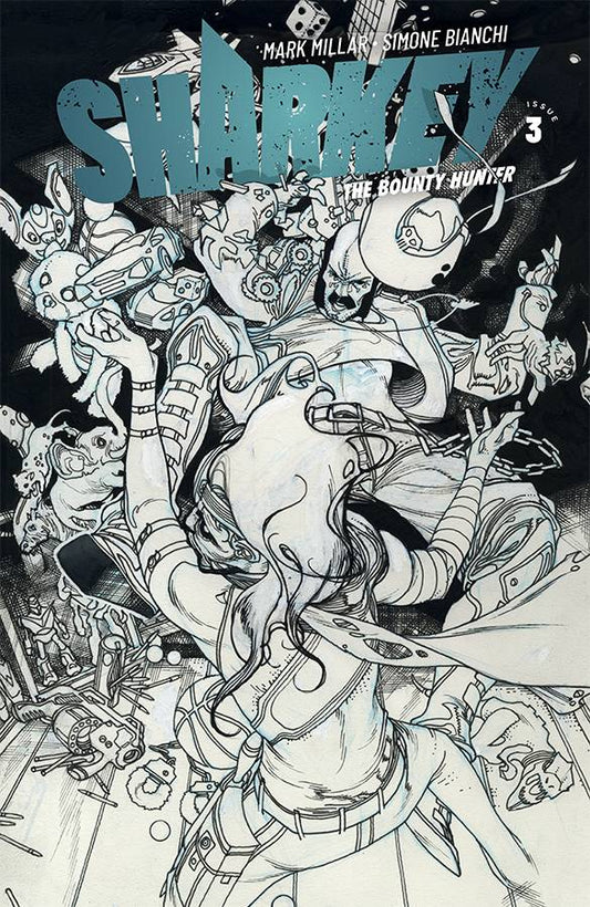 Sharkey Bounty Hunter #3  Cover B  NM