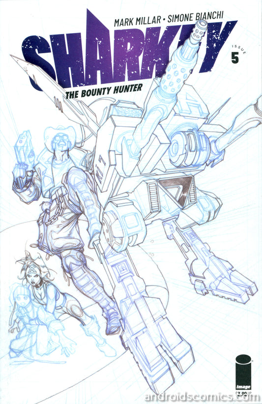 Sharkey Bounty Hunter #5 (Of 6) Cover B Sketch Bianchi (Mature)