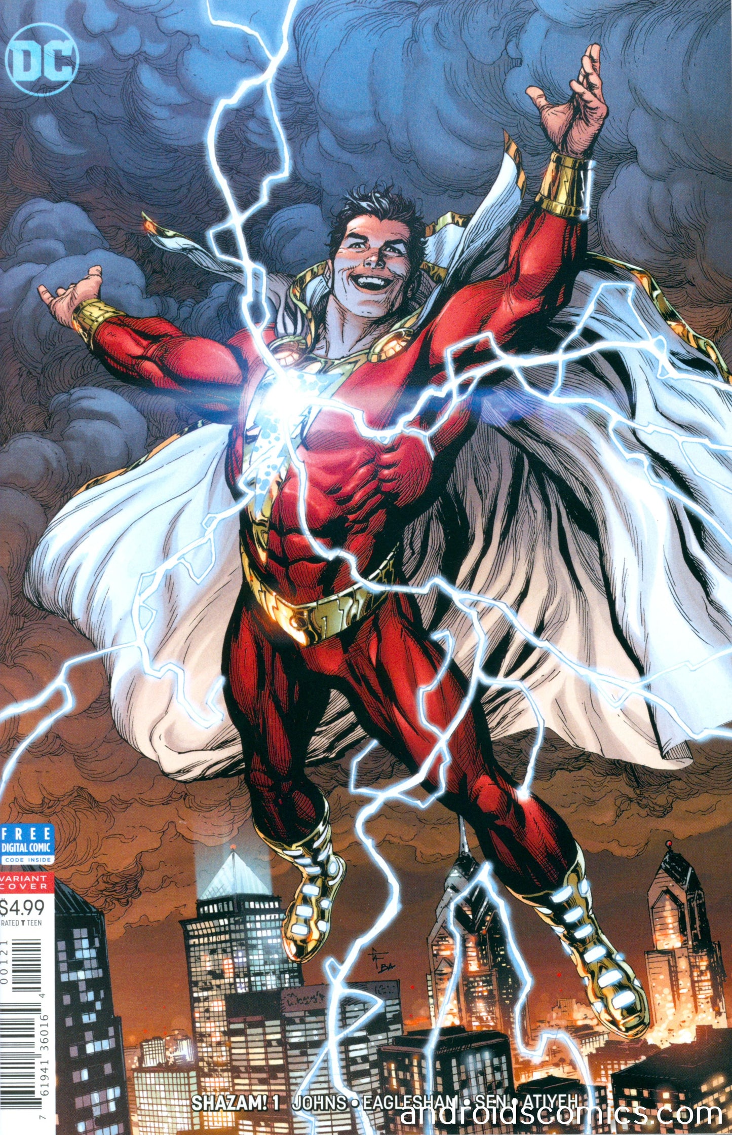 Shazam #1 Variant  Cover
