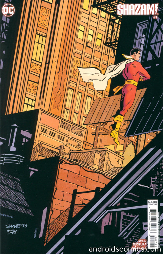 Shazam #7 Cover C Chris Samnee Variant