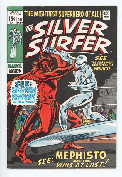Silver Surfer #16  VG/FN