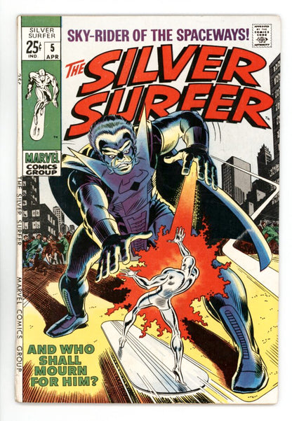 Silver Surfer #5  VG+