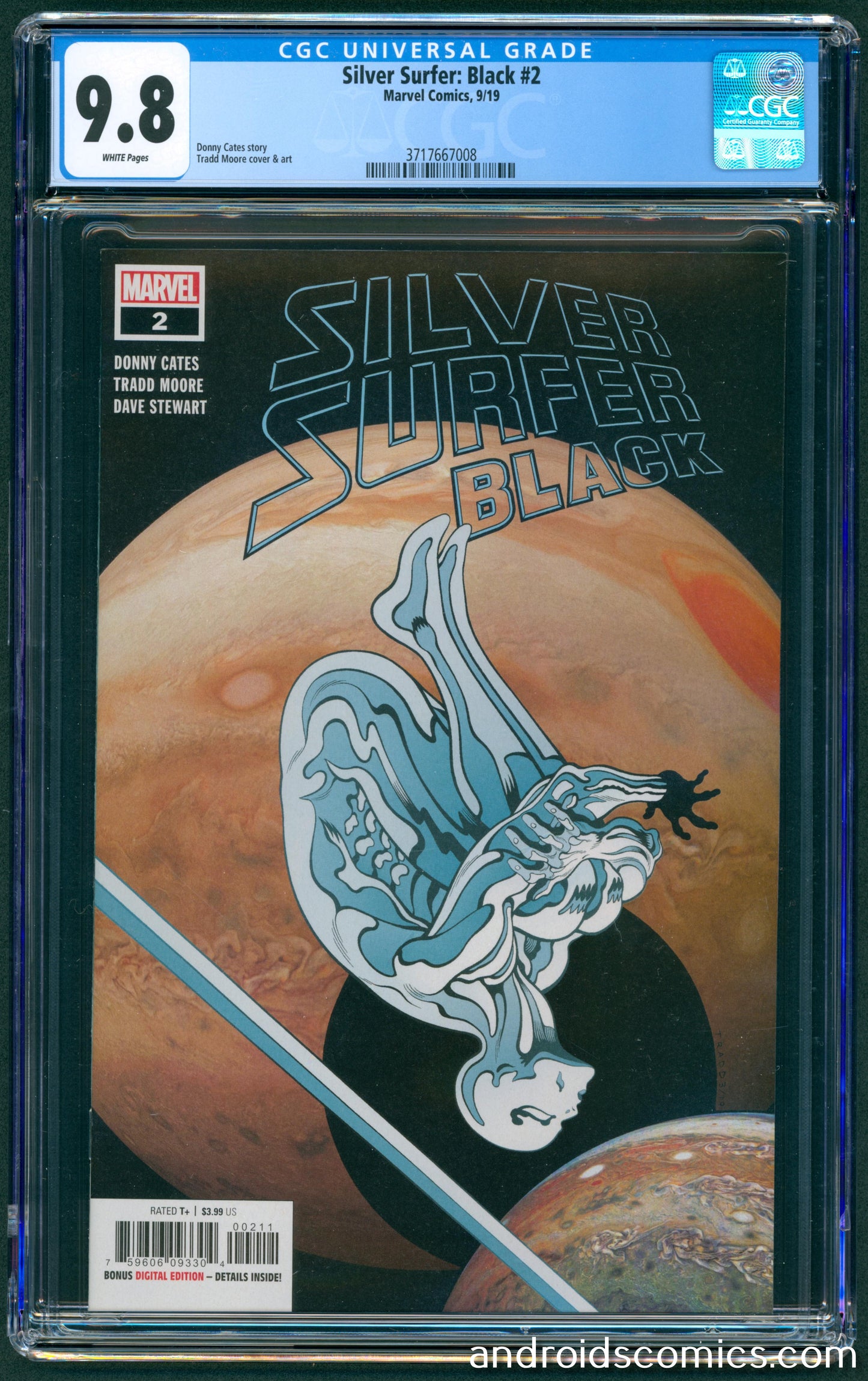 Silver Surfer Black #2  Cover A  CGC 9.8