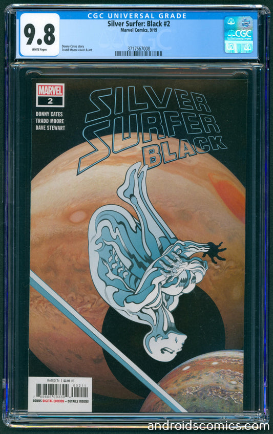 Silver Surfer Black #2  Cover A  CGC 9.8