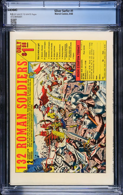 Silver Surfer #1 CGC 9.2