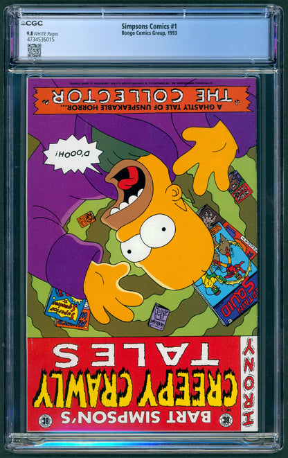 Simpsons Comics #1 CGC 9.8