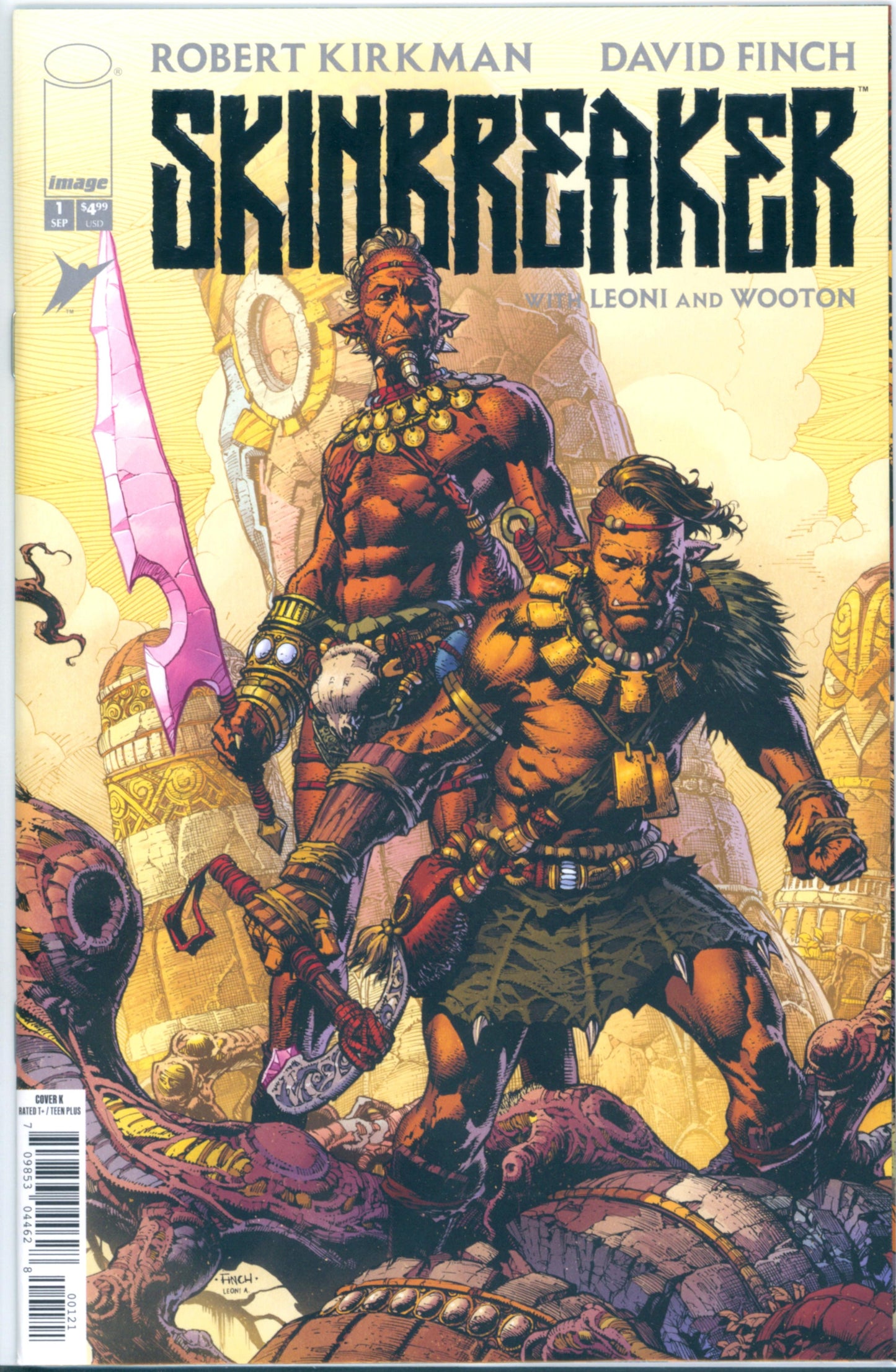 Skinbreaker #1 Cover K Thank You Variant
