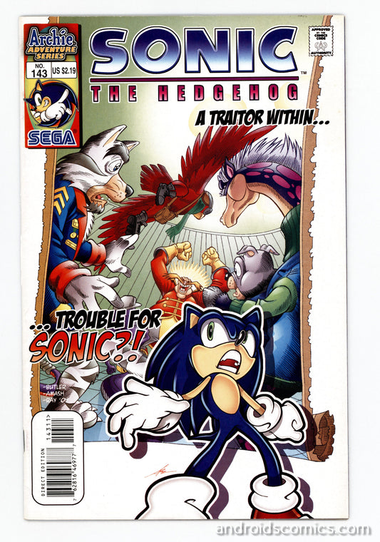 Sonic the Hedgehog #143FN-