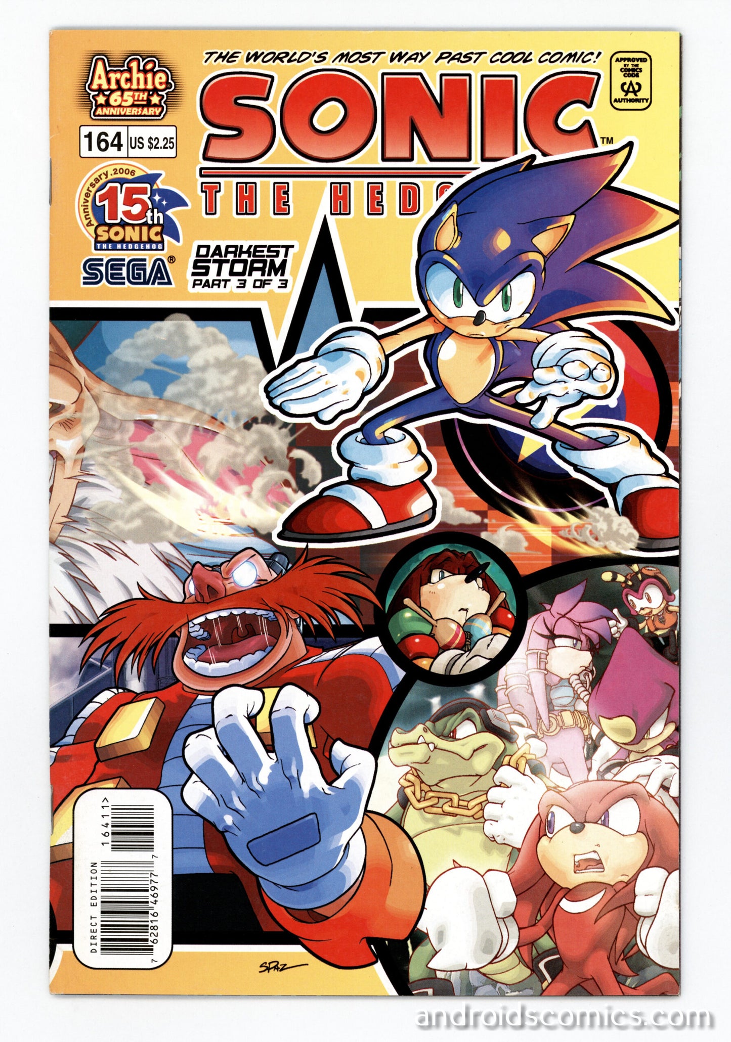 Sonic the Hedgehog #164 VF
