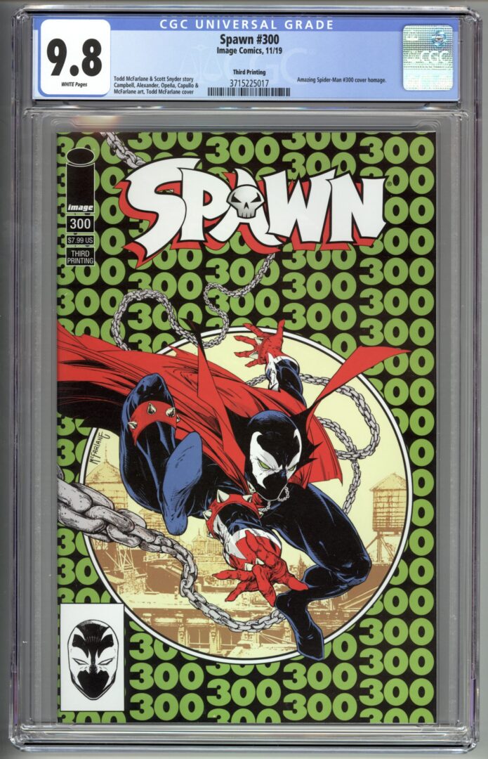 Spawn #300  3rd Print  CGC 9.8