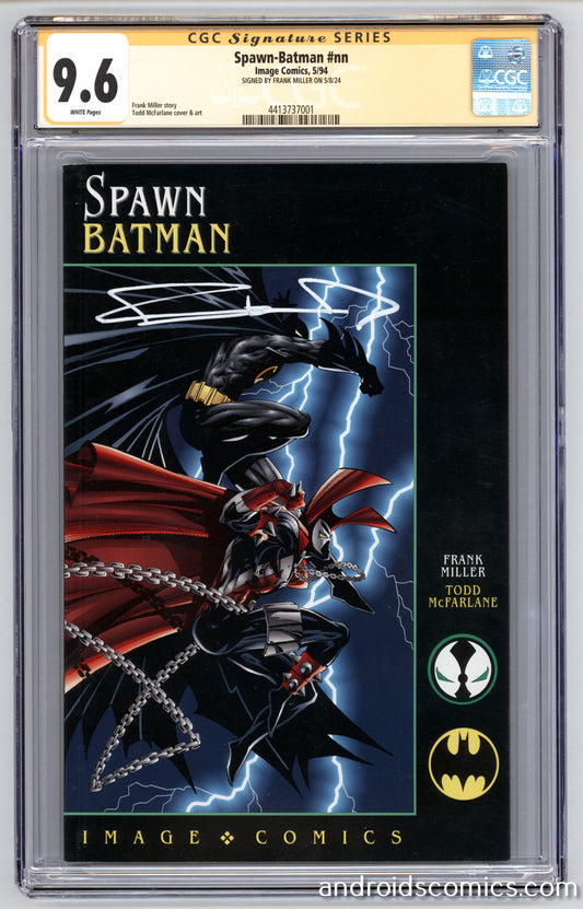 Spawn Batman #NN  CGC 9.6  Signed by Frank Miller