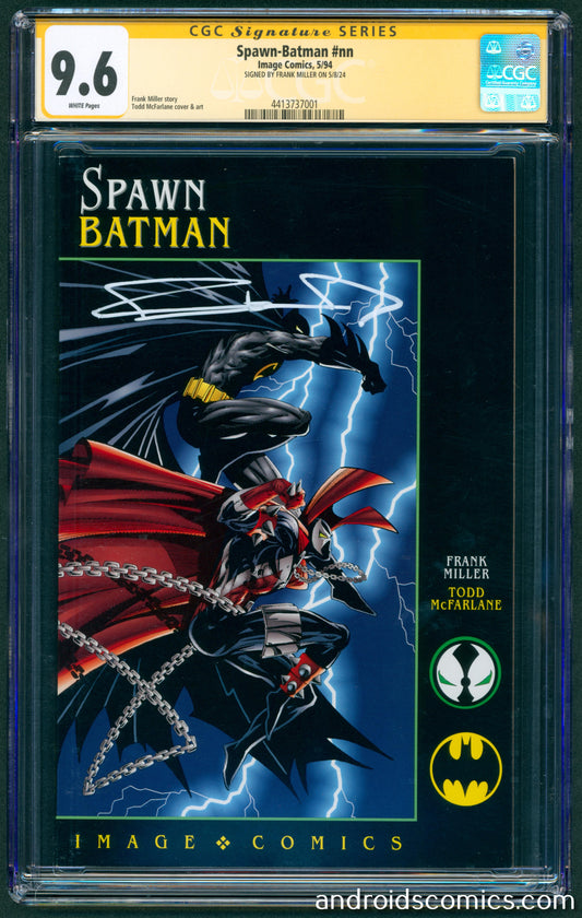 Spawn Batman #NN  CGC 9.6  Signed by Frank Miller