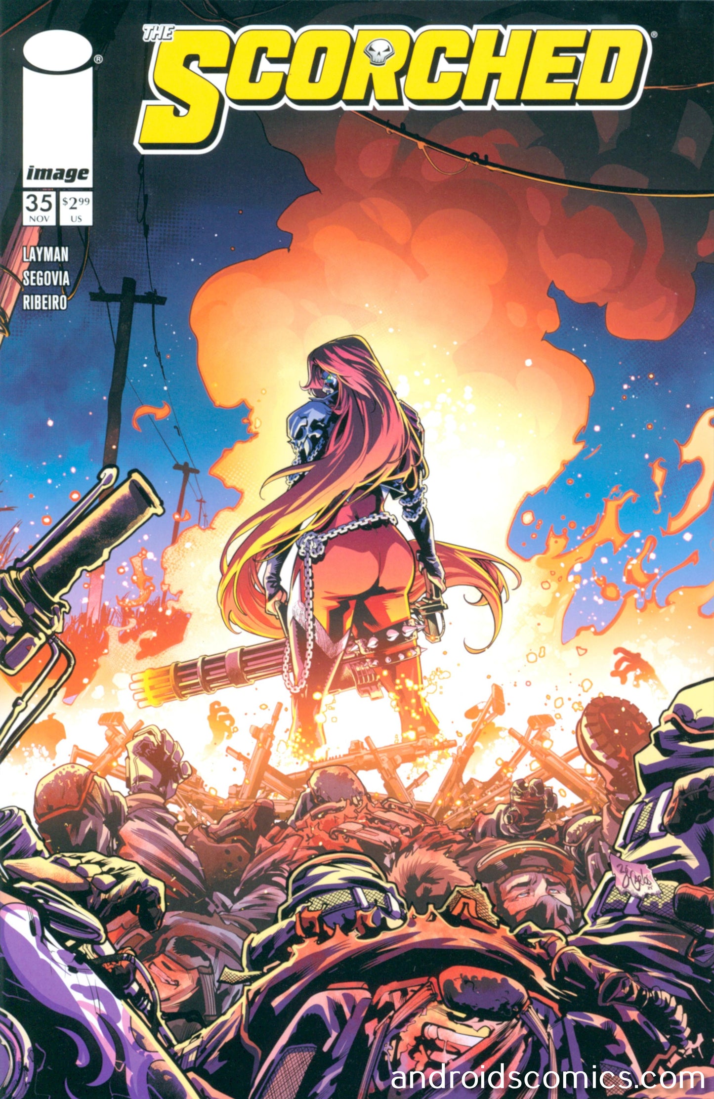 Spawn Scorched #35 Cover B Carlos