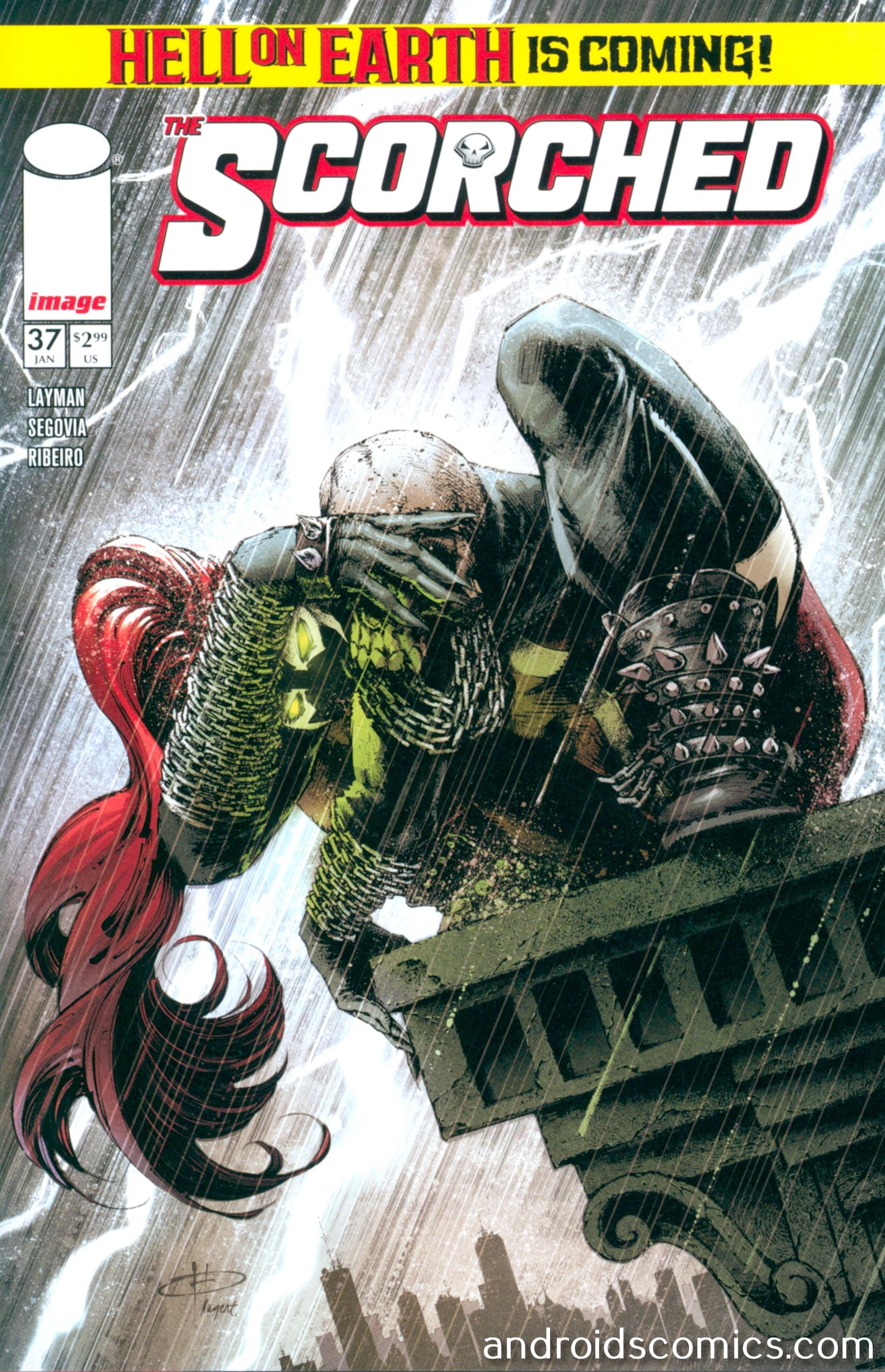 Spawn Scorched #37 Cover B Henriques