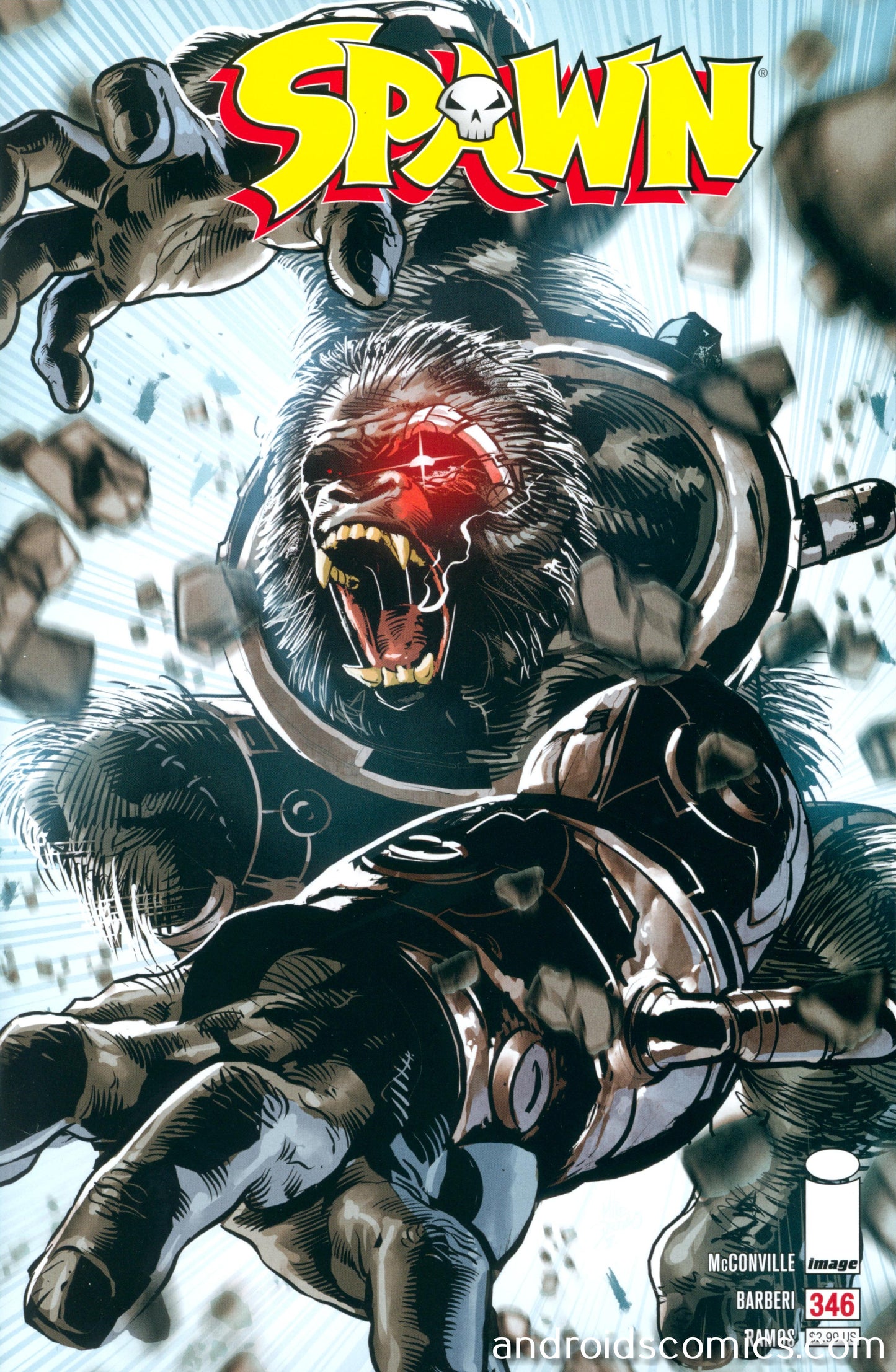 Spawn #346 Cover A Mike Deodato