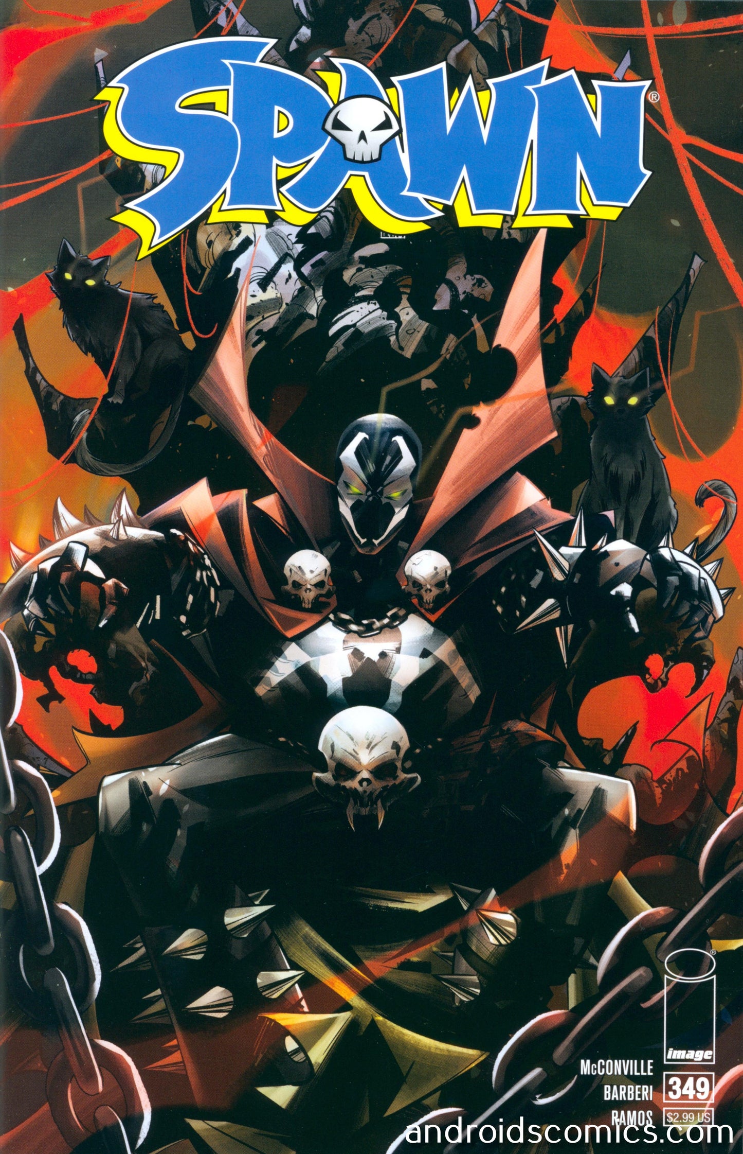 Spawn #349 Cover A Sabbatini