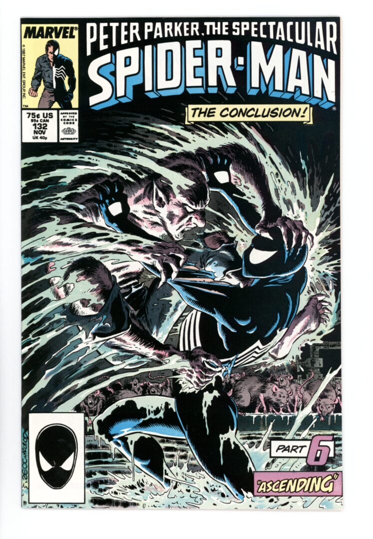 Spectacular Spider-Man #132  VF+