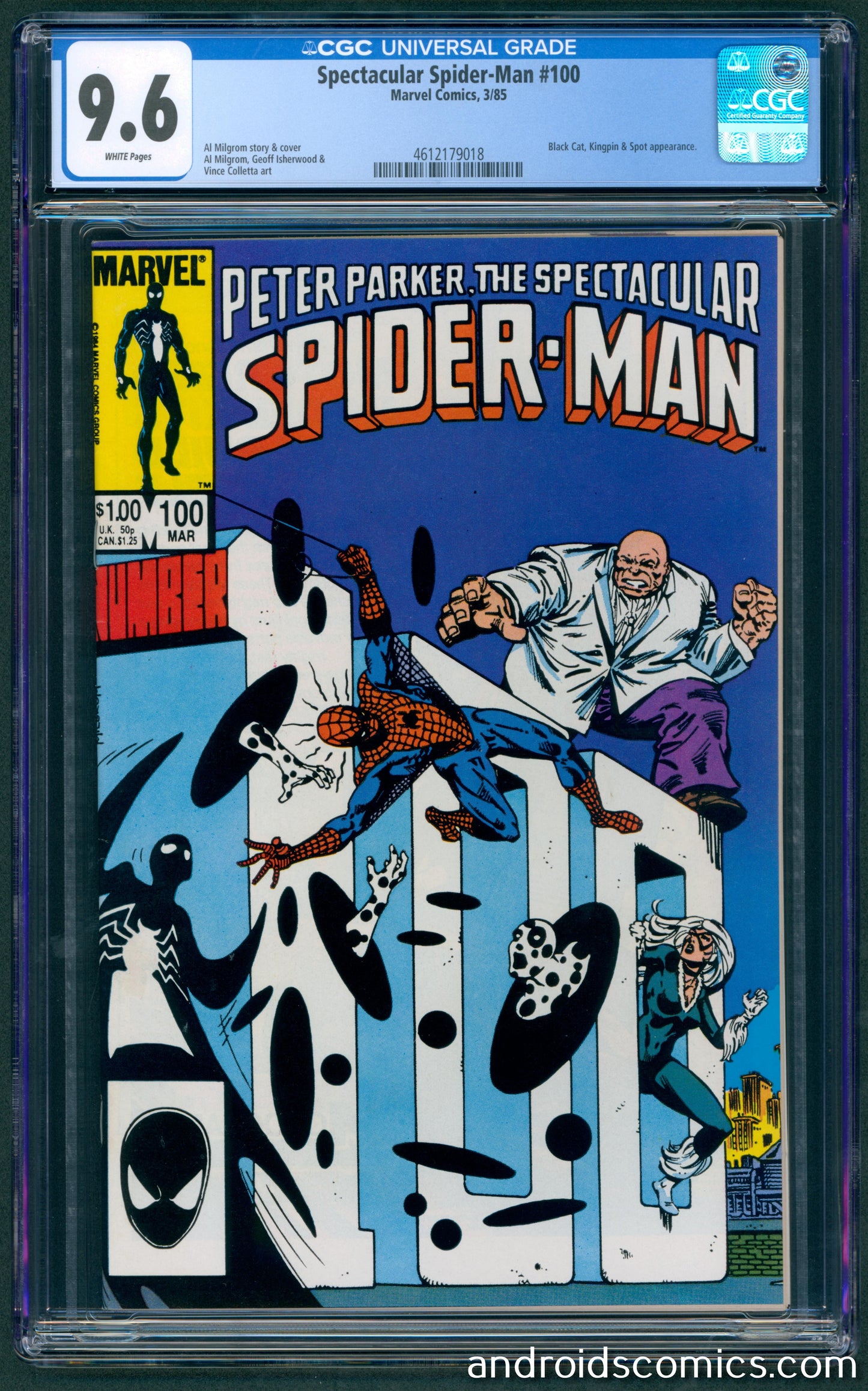 Spectacular Spider-Man #100 CGC 9.6
