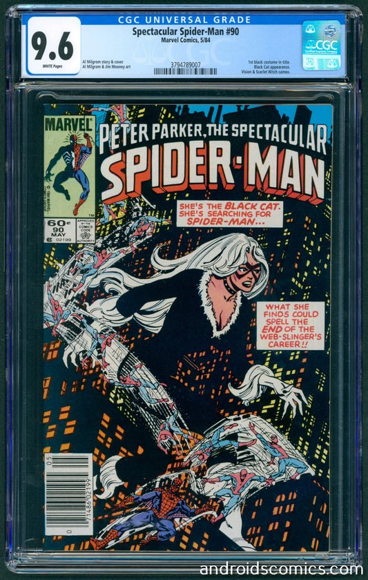 Spectacular Spider-Man #90 CGC 9.6