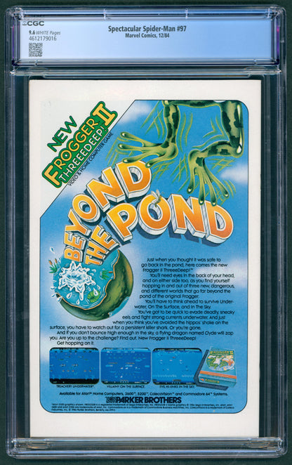 Spectacular Spider-Man #97 CGC 9.6