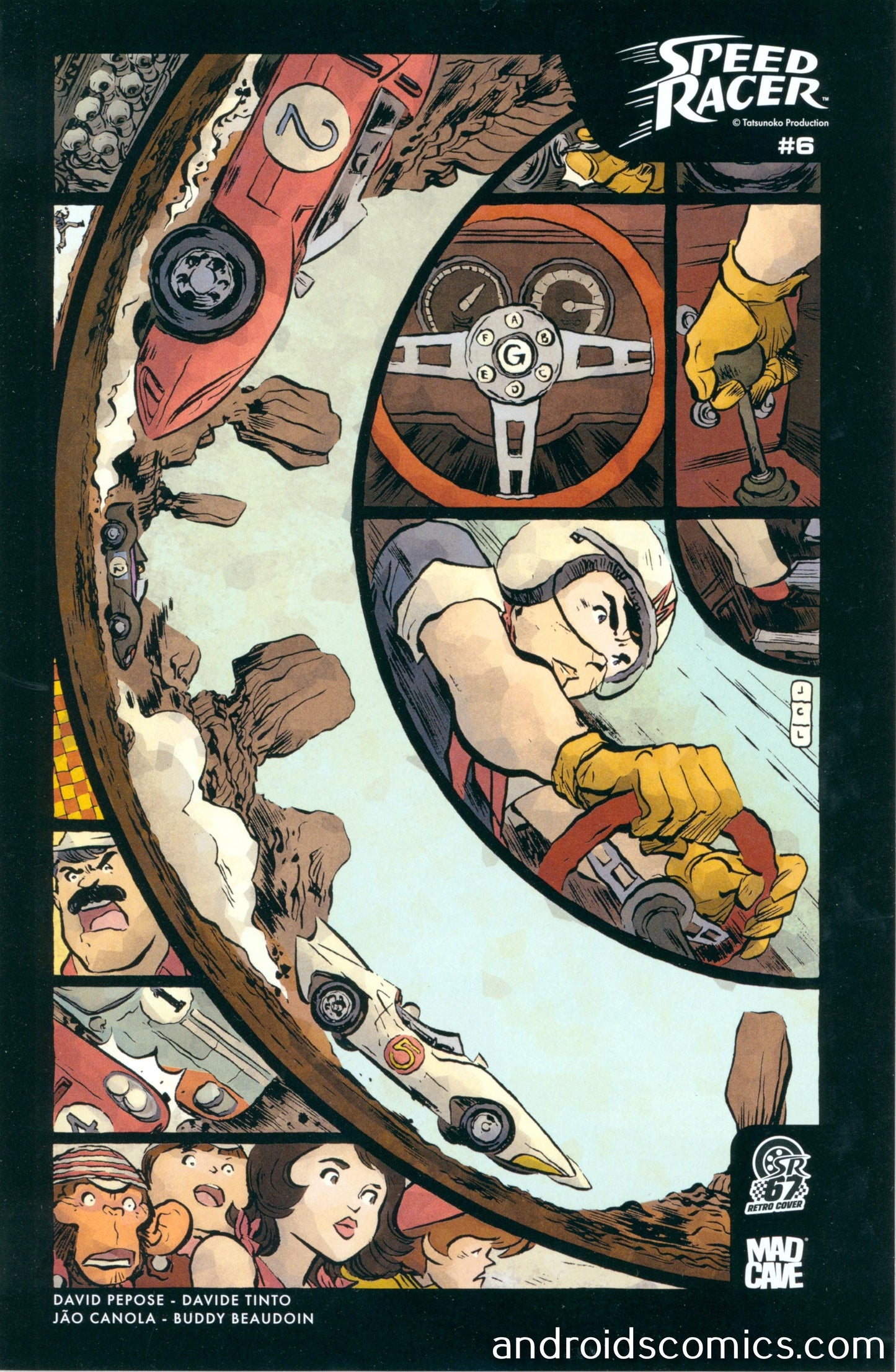 Speed Racer #6 Cover B Jesse Longergan Variant