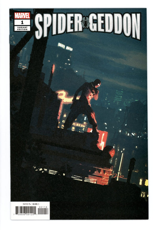 Spider-Geddon #1  Cover K  NM  "Death" of Spider-Man Noir