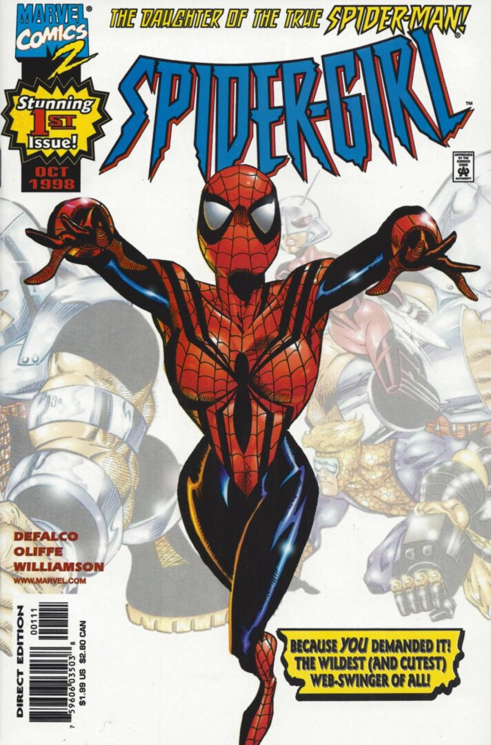 Spider-Girl #1  VF 1st appearance of Mister Nobody