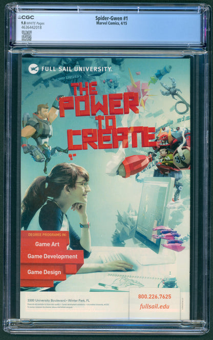 Spider Gwen #1 CGC 9.8